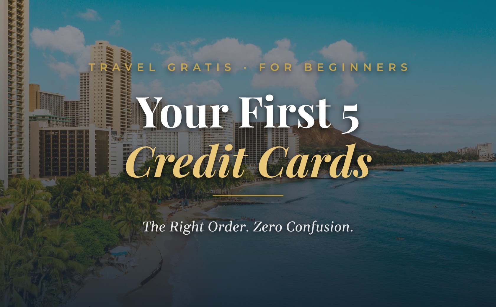The Beginner's Card Stack